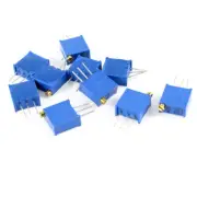 10Pcs 3296W-203 20K ohm 10% Tolerance Resistor Trim Pot Potentiometer