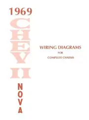 CHEVY II/NOVA 1969 Wiring Diagram 69