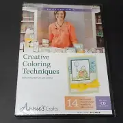 Annie's Crafts Creative Coloring Techniques DVD Pattern CD Keri Lee Sereika New