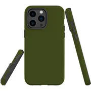 For iPhone 14 Pro Max Case Tough Protective Cover, Army Green