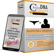Infidelity Lab Based DNA Male and Female DNA Detection and Comparison Test - (for Personal Purposes Only)