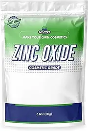 Myoc White Zinc Oxide Powder, Non-Nano Zinc Oxide Powder, Zinc Oxide Powder for Skin, DIY Sunscreen, Baby Diaper Rash Cream, Online Quality (110 g)