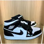 NIKE AIR JORDAN 1 MID ALL STAR 全明星 漆皮 黑白熊貓 DD1649-001