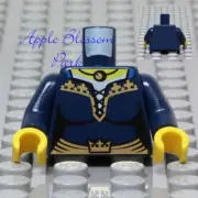 NEW Lego Female Dark Blue MINIFIG TORSO - Castle Princess Queen Girl Dress Top