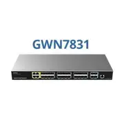 Grandstream GWN7831 Layer 3 aggregation managed SMB switches with 32 ports