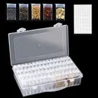 64 Grids Diamond Painting Portable Storage Box Seed Bead Organiser Case AU↜✿