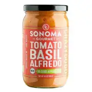 Tomato Basil Alfredo Sauce 15.5 Oz (Case Of 6) By Sonoma Gourmet