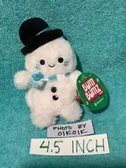 WoW 4.5” Stanley Snowman BumBumz Plush Toy Holiday 2024 Bum Bumz HolidayBumz