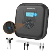 CD Player Portable, Bluetooth CD Player with Speakers and FM Transmitter,