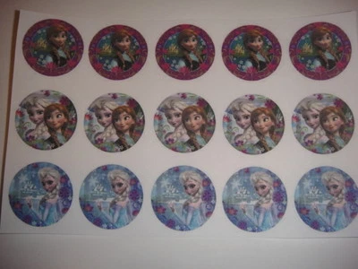 Frozen Floral buttons flat back or pin badge cabochons embellishment magnet