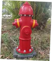 CUZOKOLA Stout 15" H Fire Hydrant for Dogs to Pee on with 4 Stakes,Larger Dog