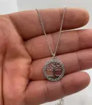 Tree of life pendant necklace 925 sterling silver custom made