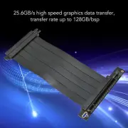 50cm/19.7in PCIE 4.0 X16 Extender Riser Cable Plug And Play High Speed PCIE Fit