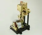 SAITO Works T1DR Steam engines Boiler Burner Model Japan Gold Color Steamship