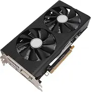 RX580 8GB GDDR5 256Bit GPU, Dual Fan Gaming Graphics Card with PCI Express 3.0, High Resolution Support, DVI HDMI DP Desktop for PC