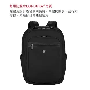 VICTORINOX 瑞士維氏15.6吋電腦後背包Compact Backpack 611474