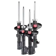 Front + Rear KYB EXCEL-G Shock Absorbers for SUZUKI Liana RA51 RC51 I4 FWD
