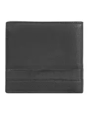 [Dents] Pebble Grain Leather Bifold Wallet with RFID Blocking and Coin Purse in Black