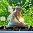 Fairy Yard Art Garden Stake 2D Fairy Garden Stakes New Forest Elf Fairy Yard