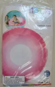 Intex Sit 'n FLoat Inflatable Swimming Pool Float Raft Tube ombre PINK. NEW