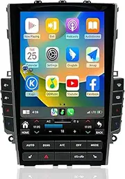 Car Radio for Infiniti Q50 2012-2023 Replacement Stereo Carplay Upgrade 12.1" Display Screen Android Auto GPS Navigation Tesla Style with DSP Bluetooth in Dash Headunit