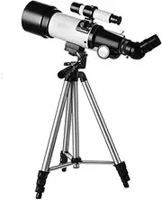50-100mm Caliber MountTelescope, Portable Refractor Telescope,Stargazing HD Telescope for Adult Students - Ideal Telescope for Beginners, with Carry Bag,Smartphone Holder