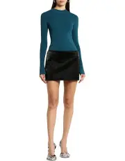 [Sass & Bide] The Deviation Mini Skirt in Black