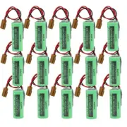 15PCS CR17450SE-R 3V 2500mah PLC Battery with Plug For FANUC A98L-0031-0012 CNC