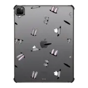 iPad Pro 12.9-inch (5th/6th gen) iPad Impact Case Bunnies in Holes by Matthew Langille