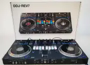 NEW Pioneer DDJ-REV7 Serato DJ Pro Controller Scratch Style Vinyl 2-CH Black