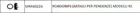 Robogrips Claws for A Robot Lawn Mower Models Rs Robomow MRK6022A