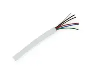 18/6 Security Alarm Wire Cable Shielded Stranded 6 Conductor 18AWG Plenum 1000ft