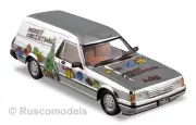 1/43 Trax Code2 TR76 1984 XF Falcon Panel Van, Chrome, 1 of 300, Christmas