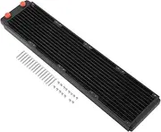 360mm Copper Radiator Heat Sink Liquid Heat Exchanger Water Cooling for Computer High Performance Efficient Cooling System (480mm)