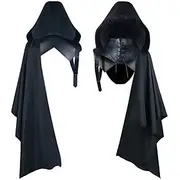 Retro Vintage Punk Gothic Medieval Cloak Shawls Crusader Outlander Solid Color Men's Women's Unisex Viking Fantasy Steampunk Masquerade Performance Party / Ev