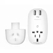 Terminal 2 Dual USB Travel Adaptor (Australia Inbound)