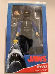 NECA Jaws HOOPER SHARK CAGE 8” Inch Clothed Figure Reel Toys 2022 Universal
