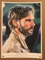 Beaumont Kin 2021 Topps Star Wars Living 10x14 Gold Fine Art Print 135 1/1 Penix