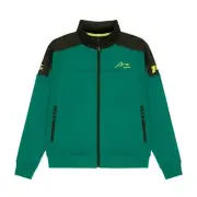 2024 Aston Martin F1 Mens Alonso Kimoa Bicolor Sweatshirt size XXL