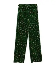 Pattern casual pants FR44 Black