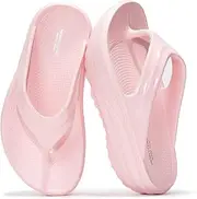 [Project Cloud] Flip Flops for Women Footwear - Memory Foam and Lightweight Platform Sandals Women Beach Vacation Essentials - Non Slip Durable and Soft Slippers (Abra)