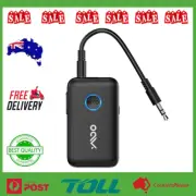 Bluetooth 5.3 Transmitter Receiver for TV to 2 Wireless Headphones, 3.5Mm Jack
