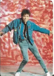⭕VTG card pocket calendar 1991 CLIFF RICHARD Portugal group music singer