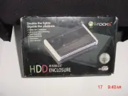 I-ROCKS IR-9200C-SL 2.5" ALUMINUM IDE HDD ENCLOSURE HOUSING NEW DRIVE DOCK