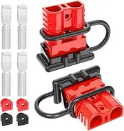 Anderson Connector,120A 2-6 Gauge Battery Quick Connect 12V-36V Anderson Plug Battery Cable Quick Connect(2 Pack)