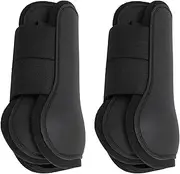 Multifunction Horse Tendon Boots, Open Front Design for Jumping and Trail Riding, Premium TPU and SBR Material for Durability and Comfort, Protective Leg Wear for Horses