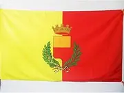 City of Naples Coat of arms Flag 2' x 3' for a Pole - Napoli Flags 60 x 90 cm - Banner 2x3 ft with Hole - AZ FLAG