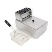 Electric Deep Fryer Stall Single Cylinder Double Cylinder Stainless Steel Fryer