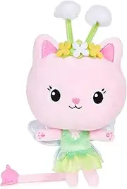 Gabby's Dollhouse Kitty Fairy Purr-ific Plush Toy, Multicolour, 7 inches