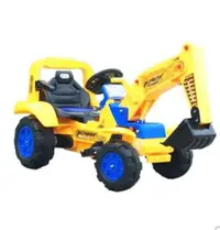 在飛比找樂天市場購物網優惠-電動挖掘機玩具遙控兒童挖掘機可坐可騎大號電動挖土機 LX 全